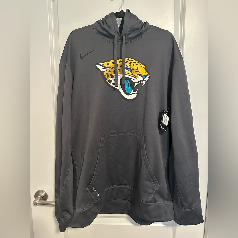 Nike Jacksonville Jaguar Hoodie Sweatshirt NWT 3XL